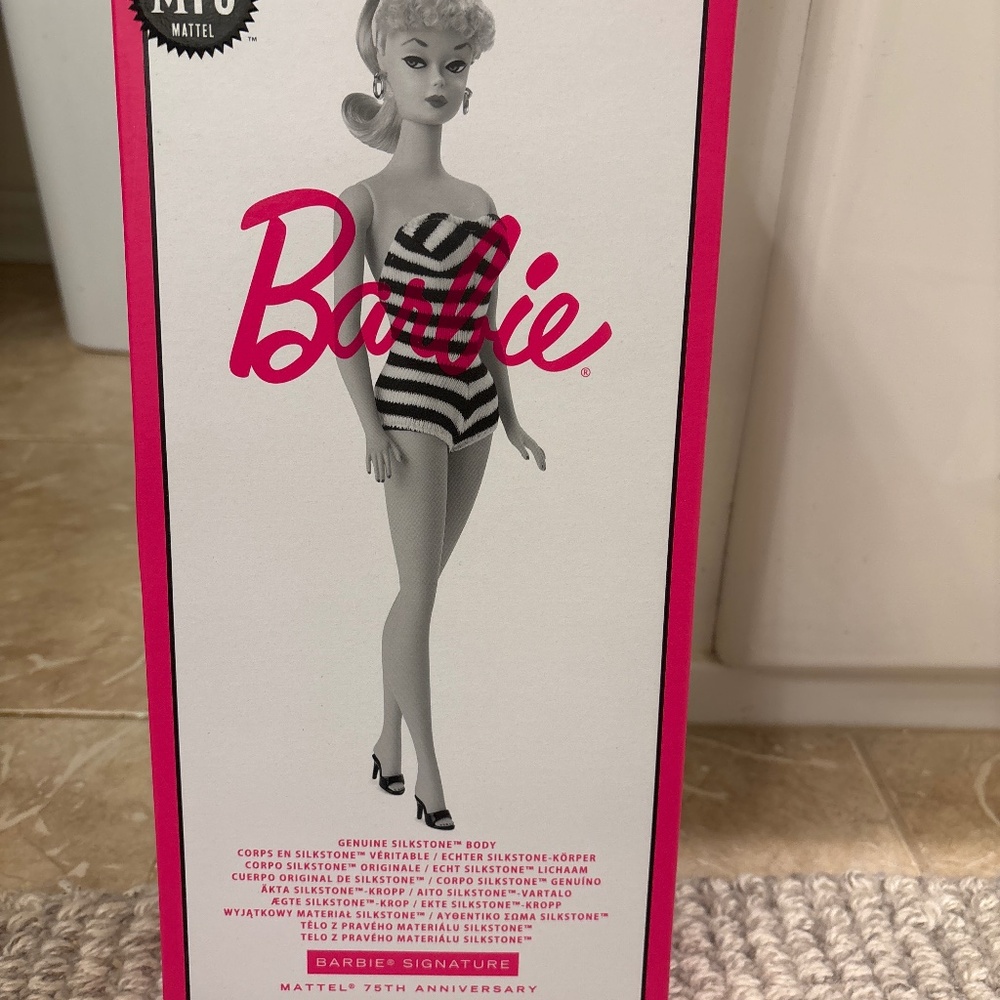 Brand new in box Barbie Signature Mattel 75 th Anniversary doll